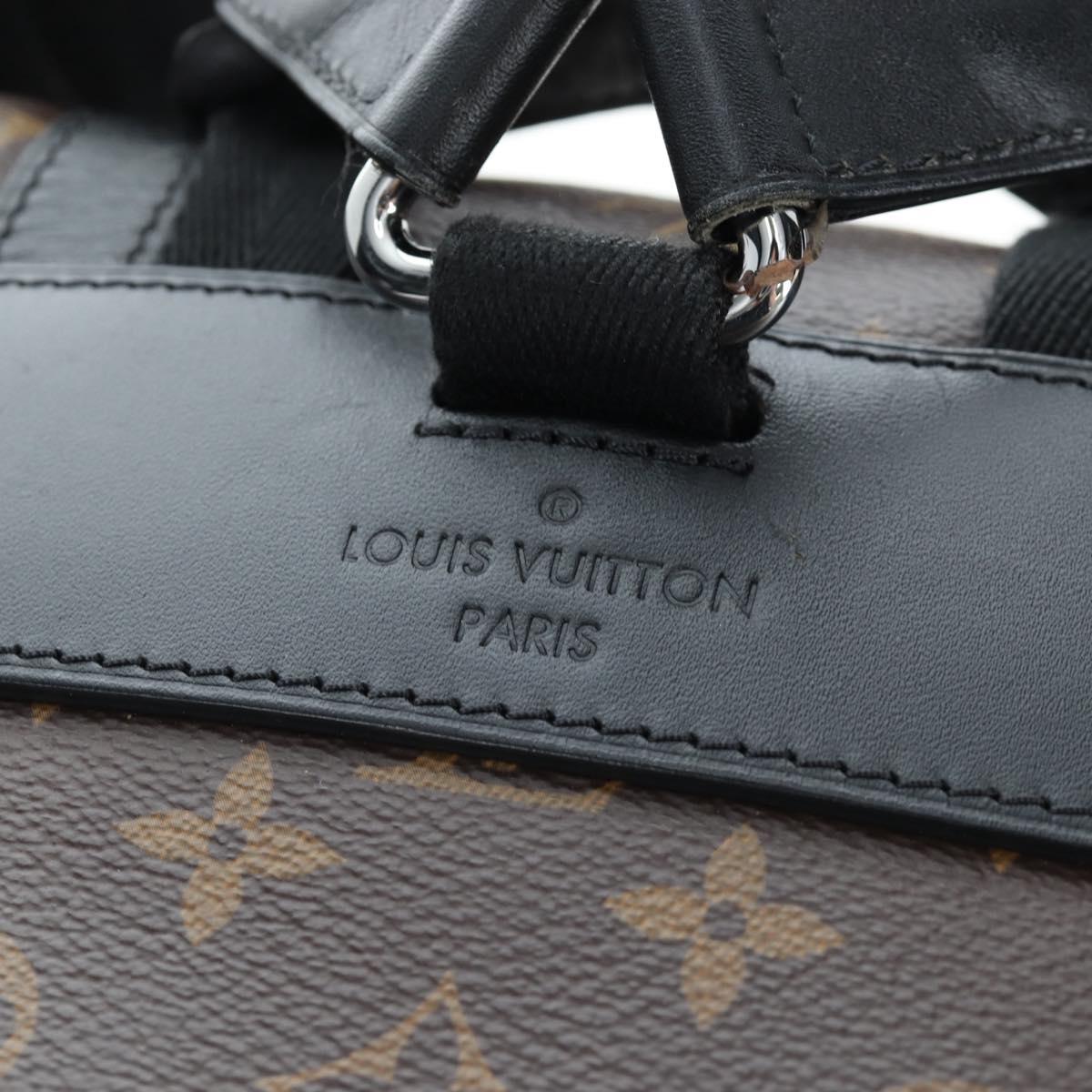 LOUIS VUITTON Monogram Macassar Christopher MM Backpack M43735 LV Auth 192839V