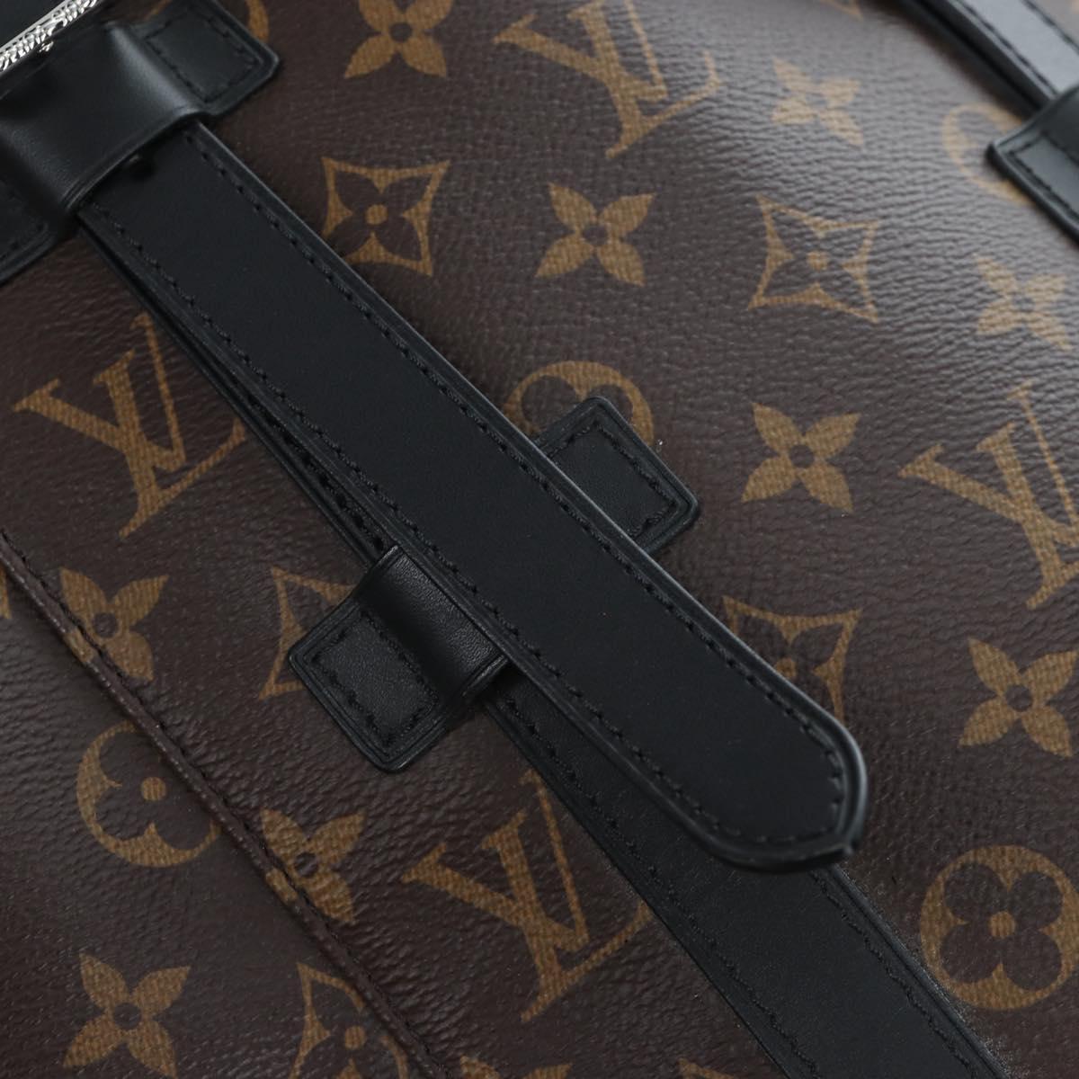 LOUIS VUITTON Monogram Macassar Christopher MM Backpack M43735 LV Auth 192839V