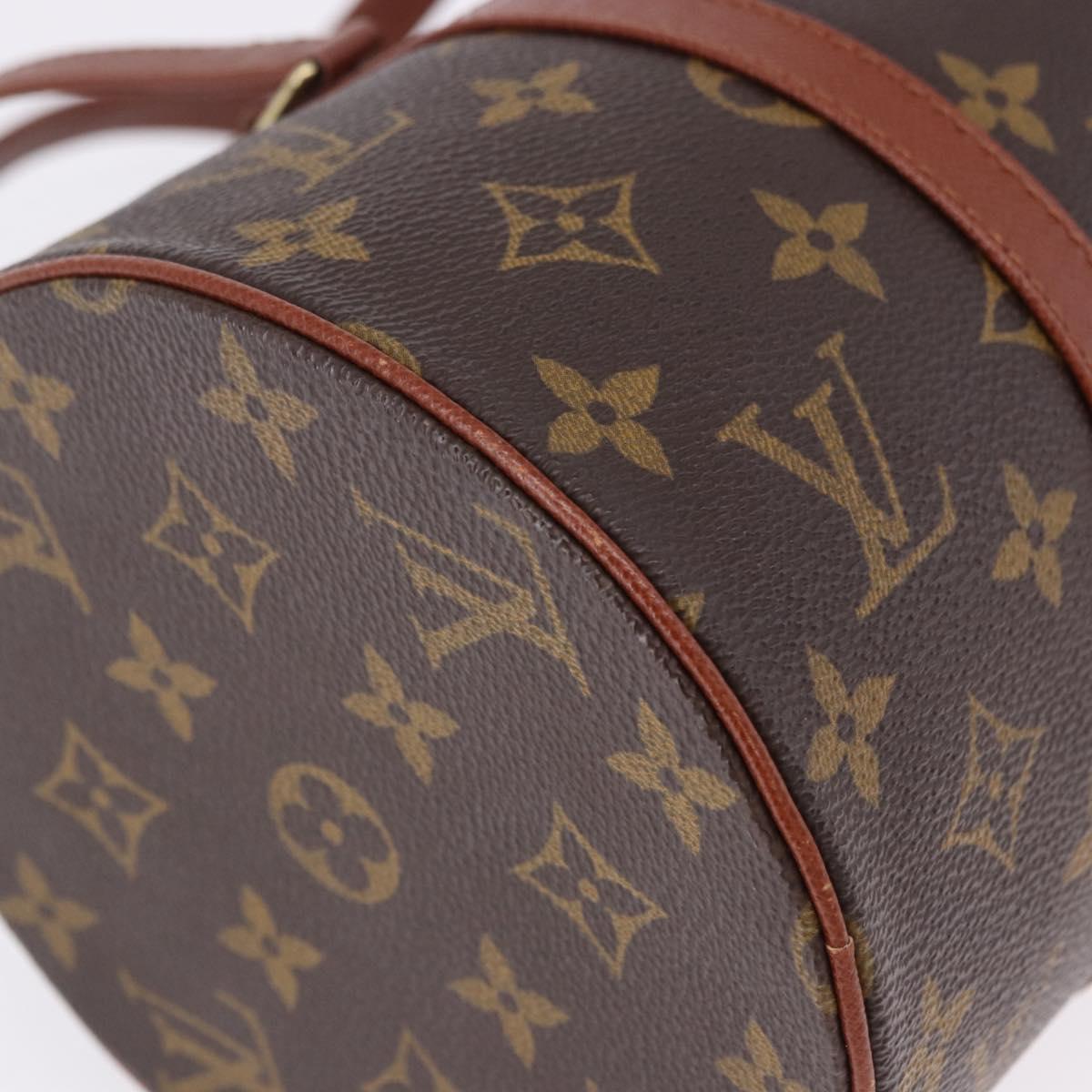 LOUIS VUITTON Monogram Papillon 30 Hand Bag M51385 LV Auth 192842SAV