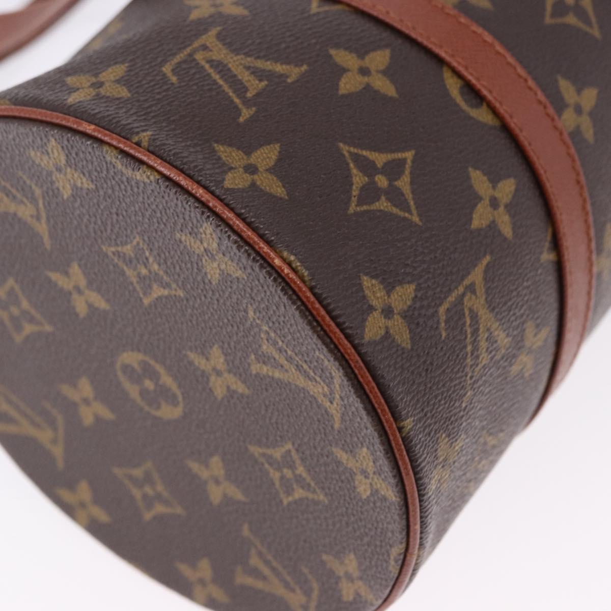 LOUIS VUITTON Monogram Papillon 30 Hand Bag M51385 LV Auth 192842SAV