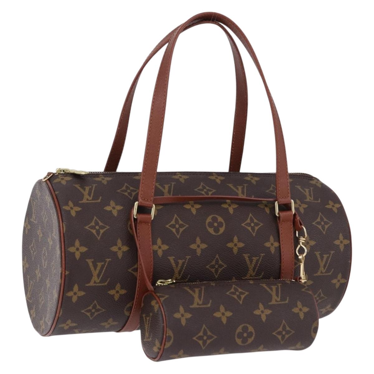 LOUIS VUITTON Monogram Papillon 30 Hand Bag M51385 LV Auth 192842SAV