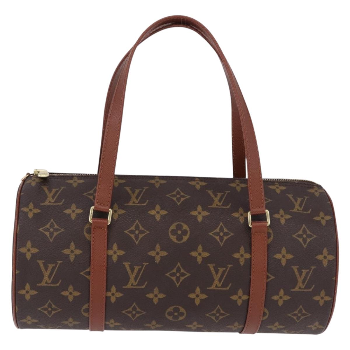 LOUIS VUITTON Monogram Papillon 30 Hand Bag M51385 LV Auth 192842SAV