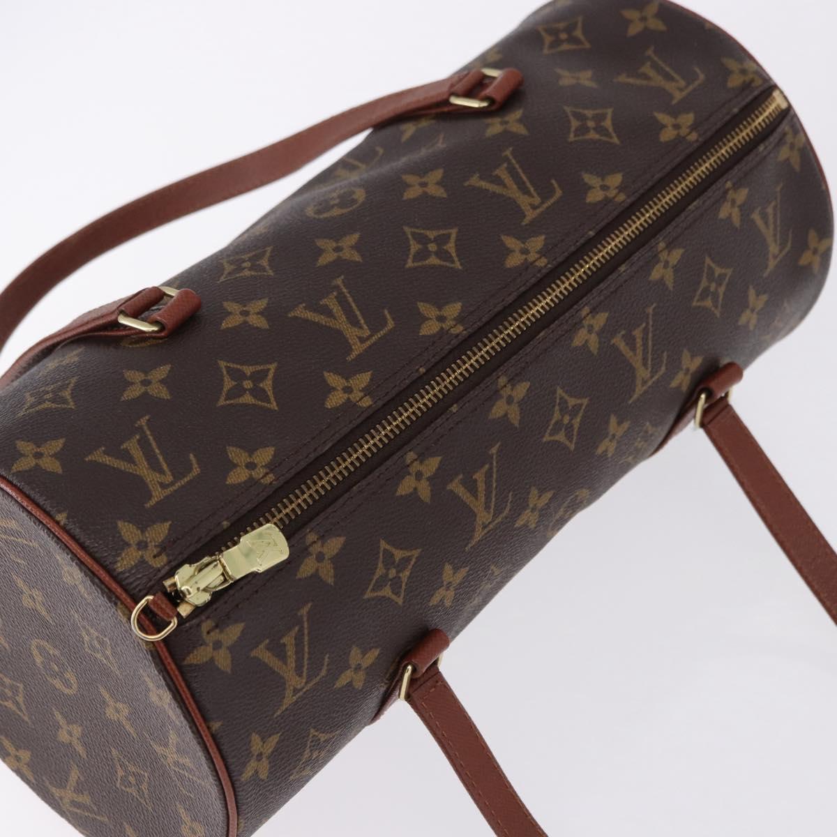 LOUIS VUITTON Monogram Papillon 30 Hand Bag M51385 LV Auth 192842SAV