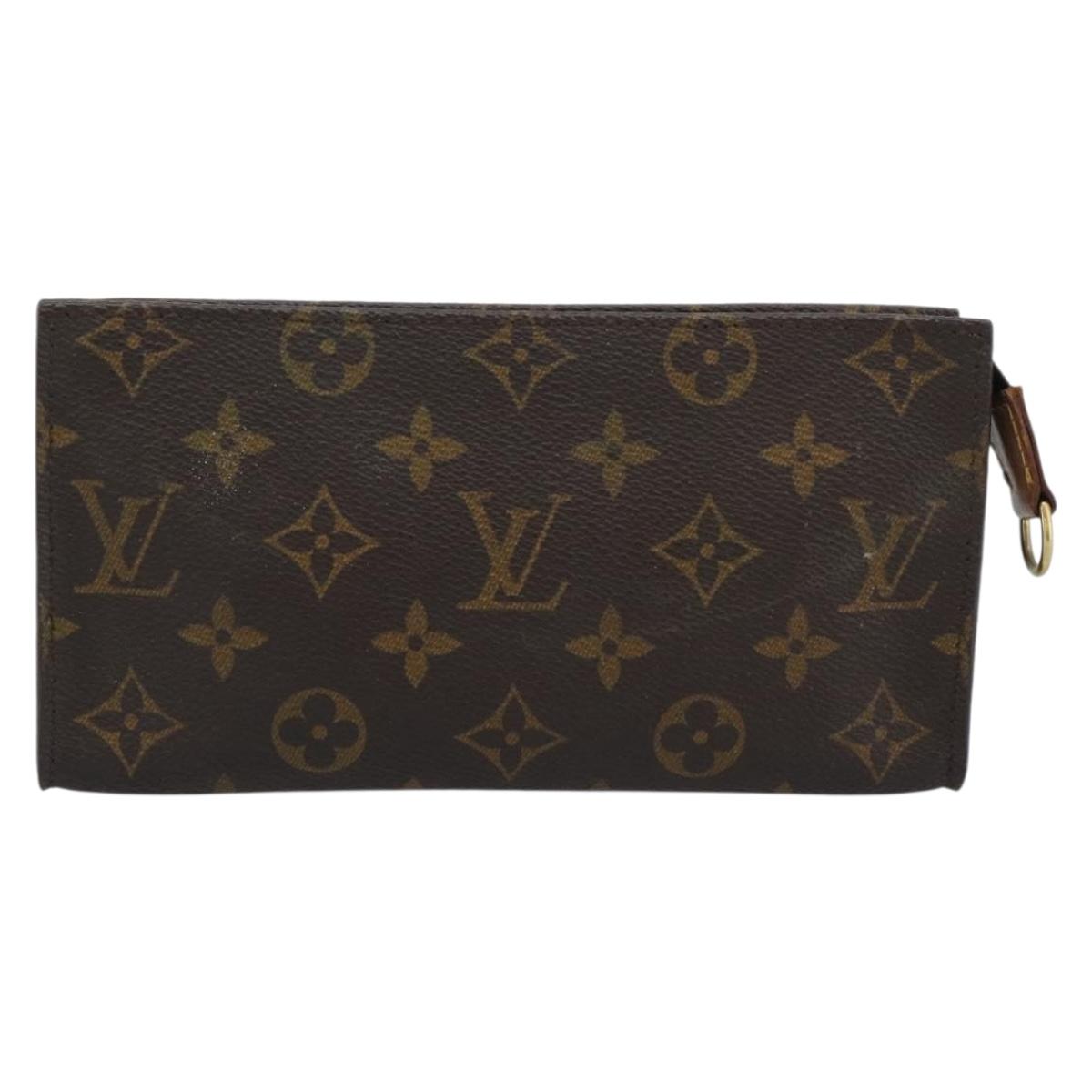 LOUIS VUITTON Monogram Bucket GM Pouch Accessory Pouch LV Auth 192849