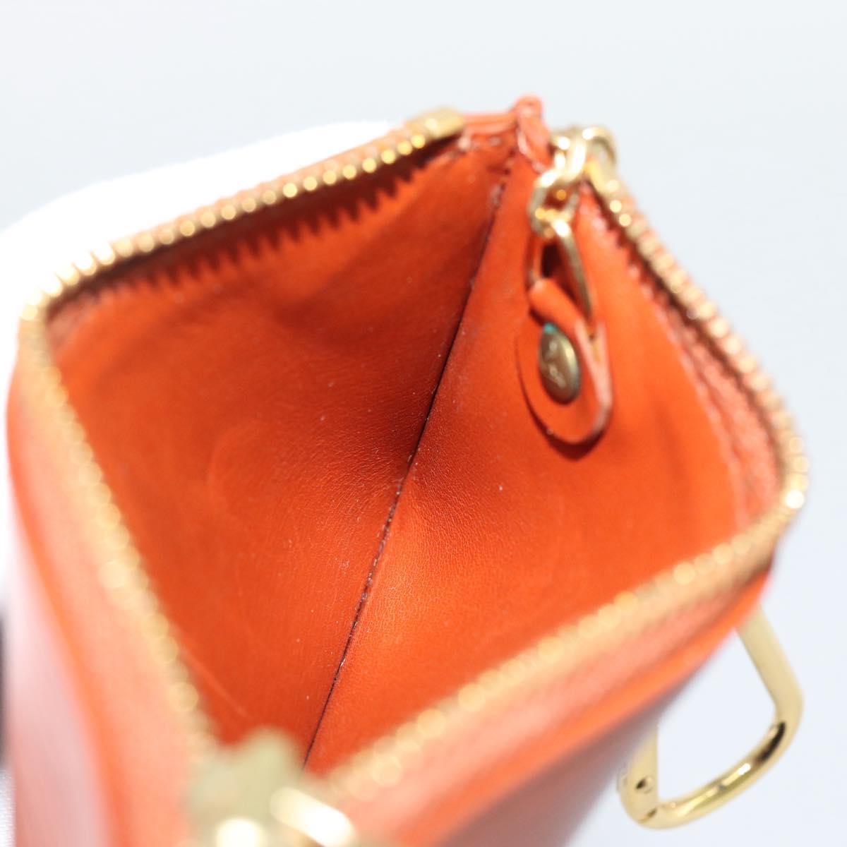 LOUIS VUITTON Epi Pochette Cles Coin Purse Brown M63803 LV Auth 192851