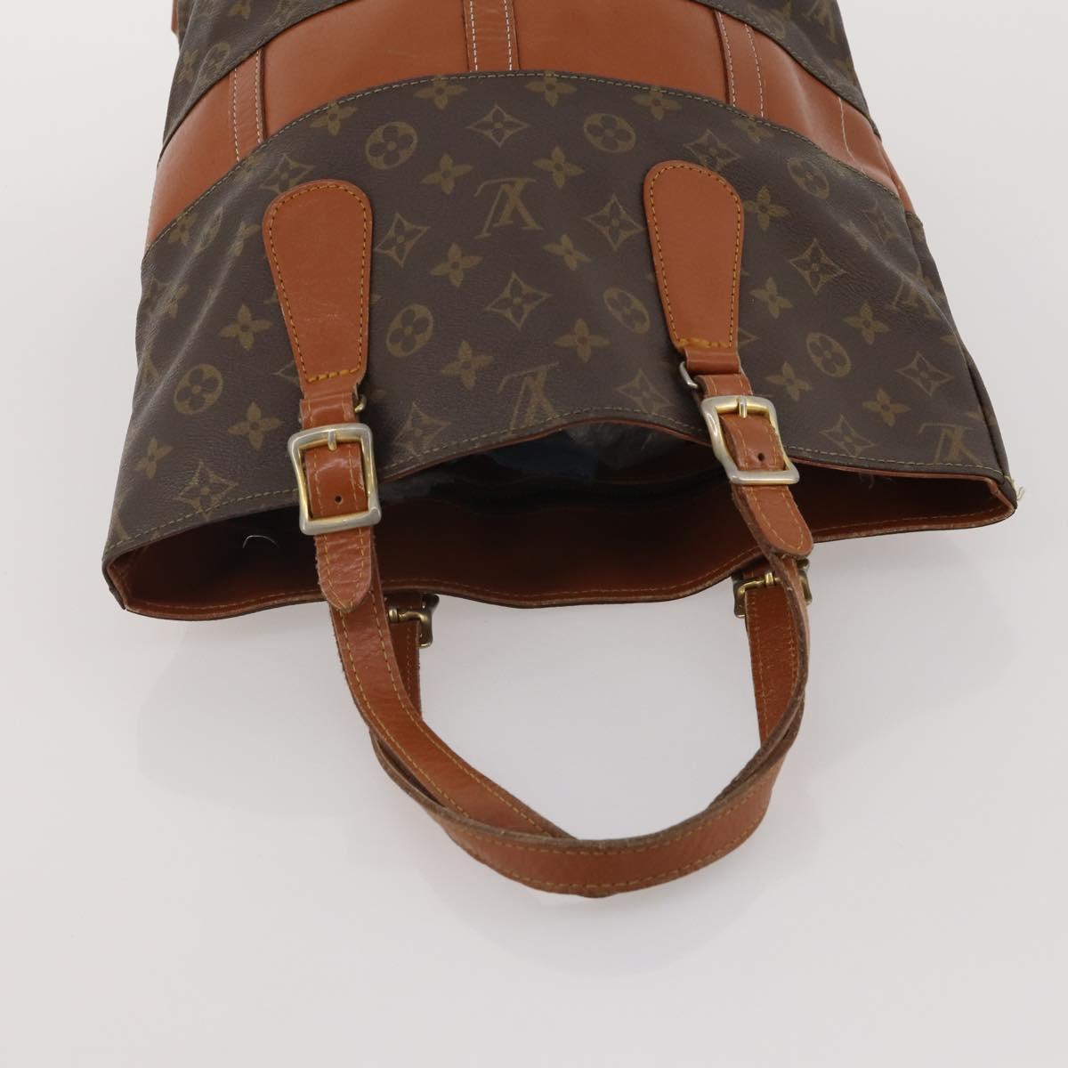 LOUIS VUITTON Monogram Bucket GM Tote Bag USA limited 2 Set LV Auth 192892
