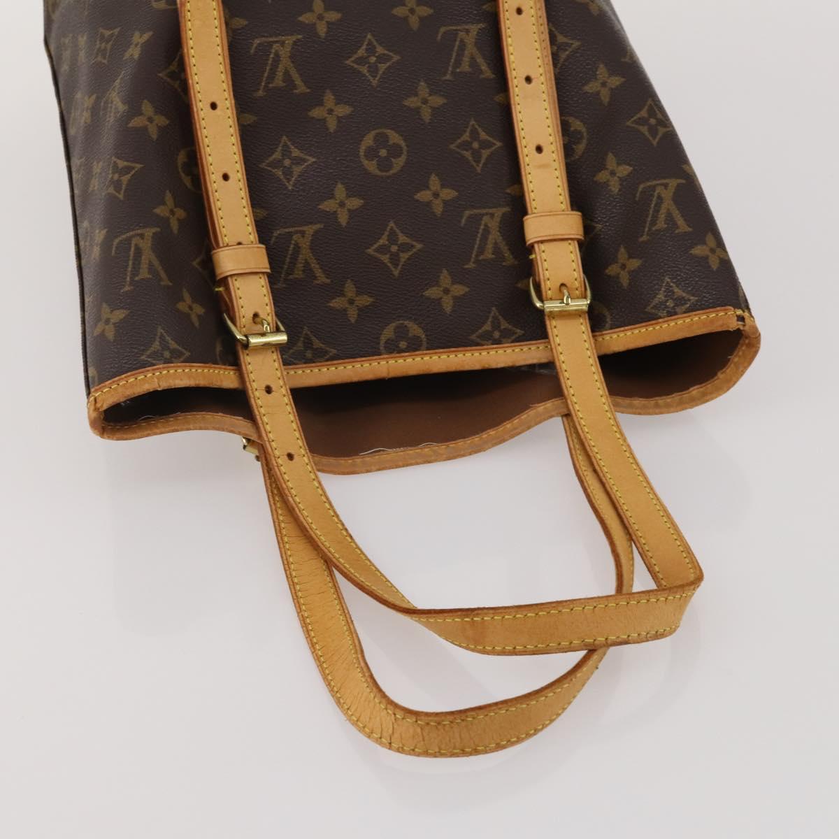 LOUIS VUITTON Monogram Bucket GM Tote Bag USA limited 2 Set LV Auth 192892