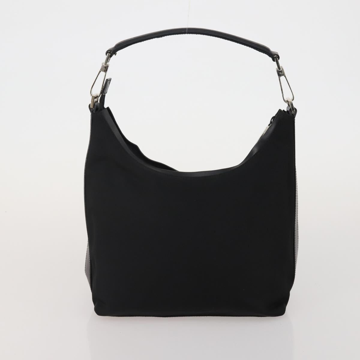 GUCCI GG Canvas Shoulder Bag 2 Set Beige Black Auth 192893