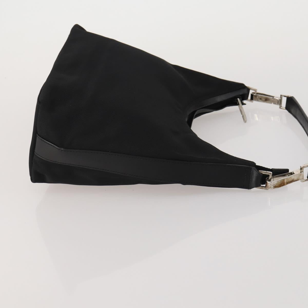 GUCCI GG Canvas Shoulder Bag 2 Set Beige Black Auth 192893
