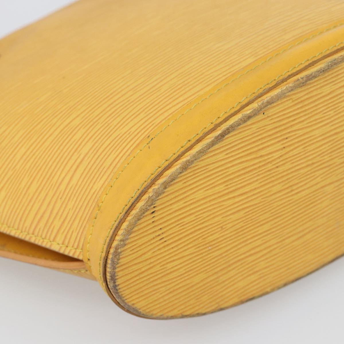 LOUIS VUITTON Epi Saint Jacques Powanie Long Shoulder Bag Yellow M52339 LV Auth 192901