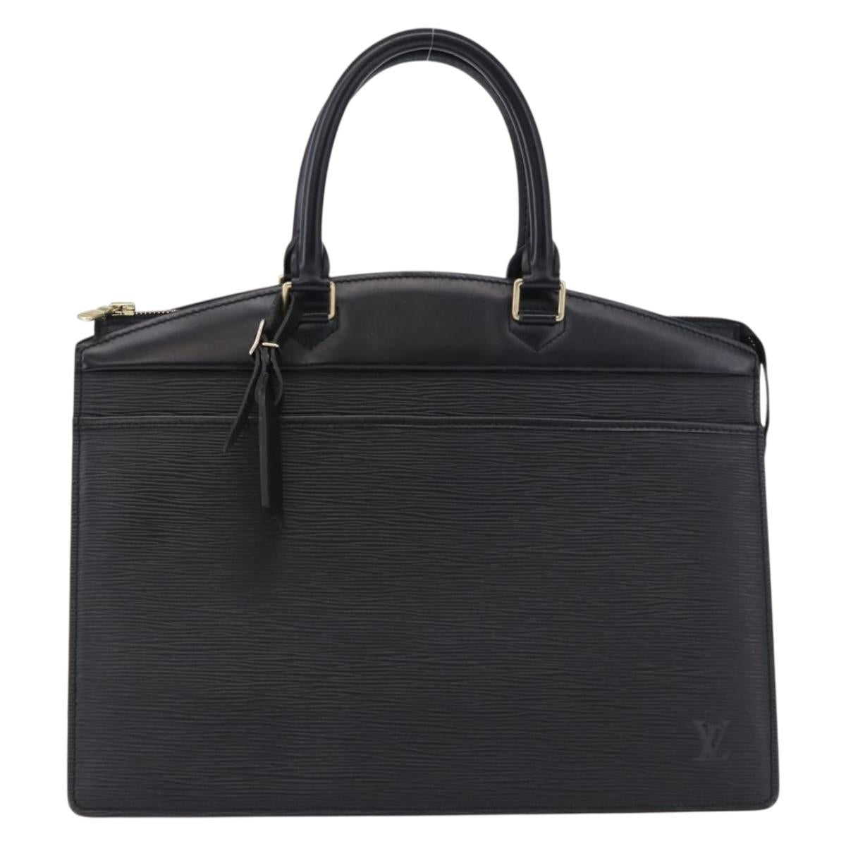 LOUIS VUITTON Epi Riviera Hand Bag Black M48182 LV Auth 192902