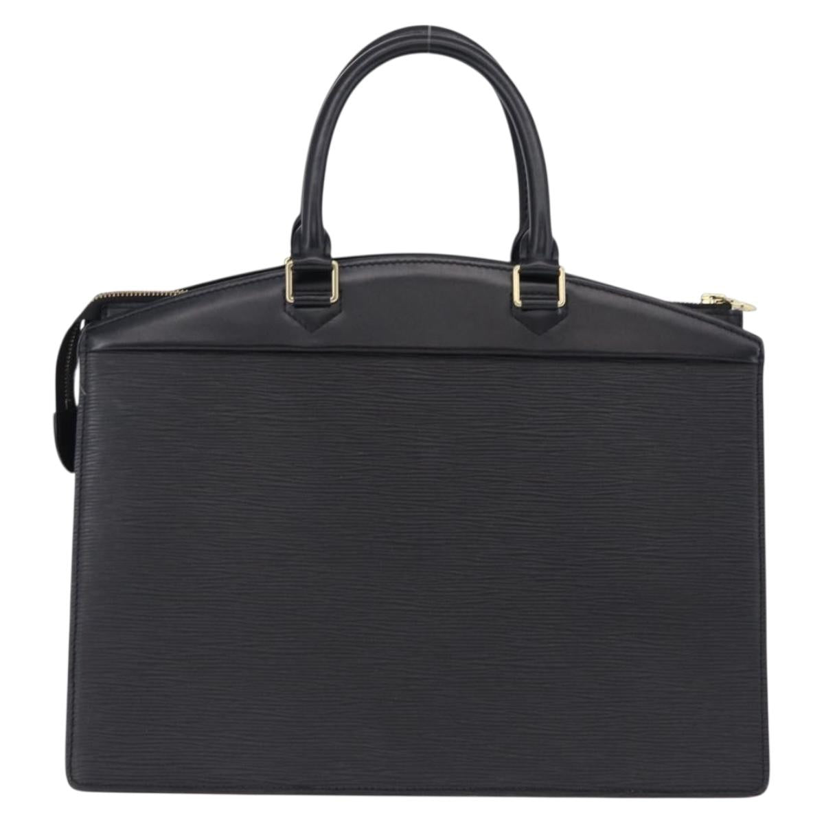 LOUIS VUITTON Epi Riviera Hand Bag Black M48182 LV Auth 192902