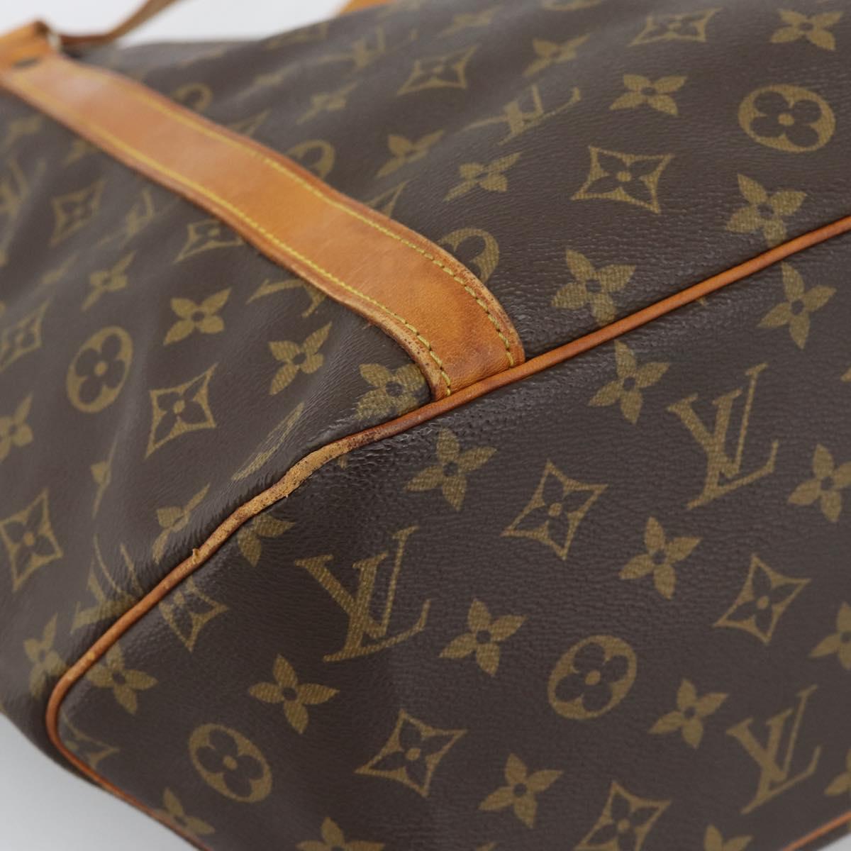 LOUIS VUITTON Monogram Sac Shopping Tote Bag M51108 LV Auth 192903