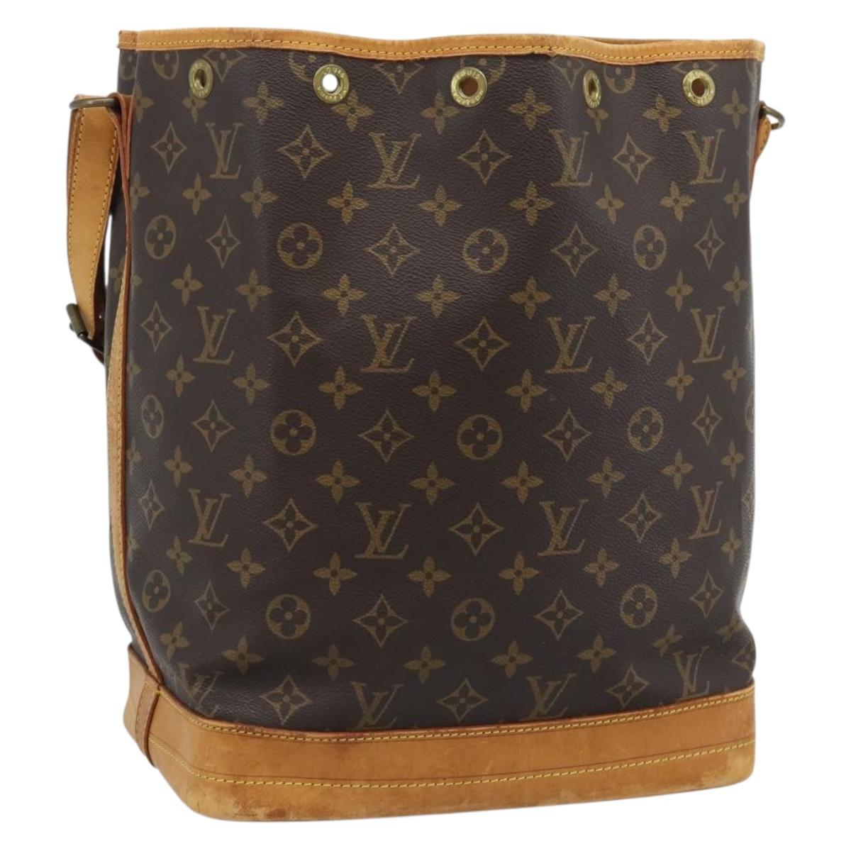 LOUIS VUITTON Monogram Noe Shoulder Bag M42224 LV Auth 192904