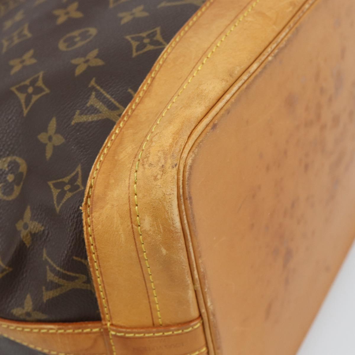 LOUIS VUITTON Monogram Noe Shoulder Bag M42224 LV Auth 192904