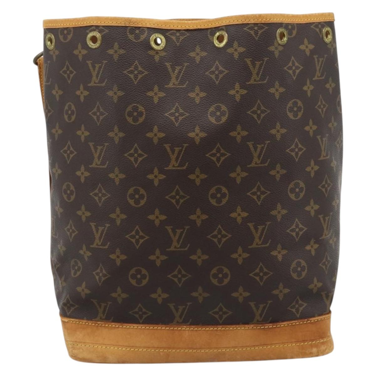 LOUIS VUITTON Monogram Noe Shoulder Bag M42224 LV Auth 192904