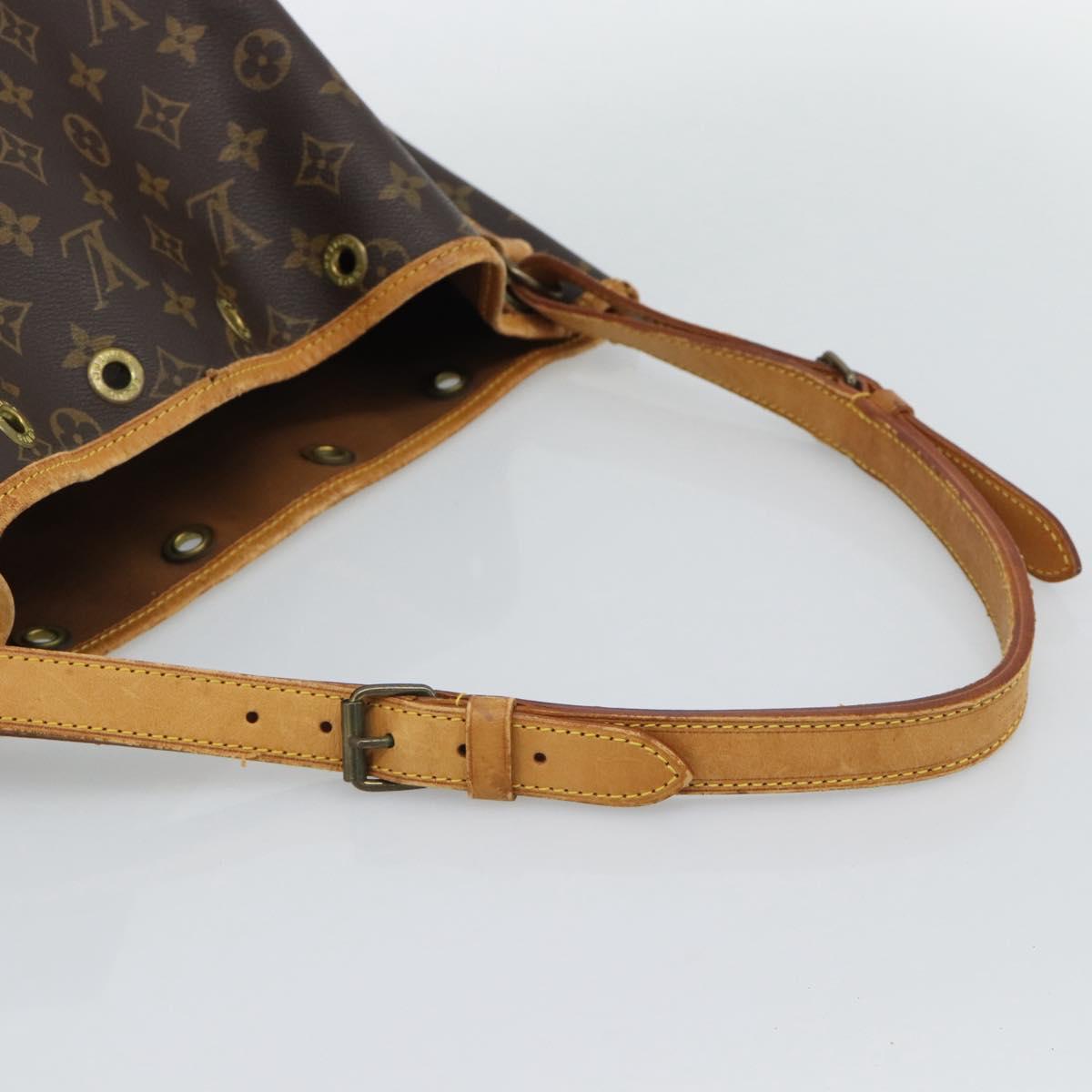 LOUIS VUITTON Monogram Noe Shoulder Bag M42224 LV Auth 192904