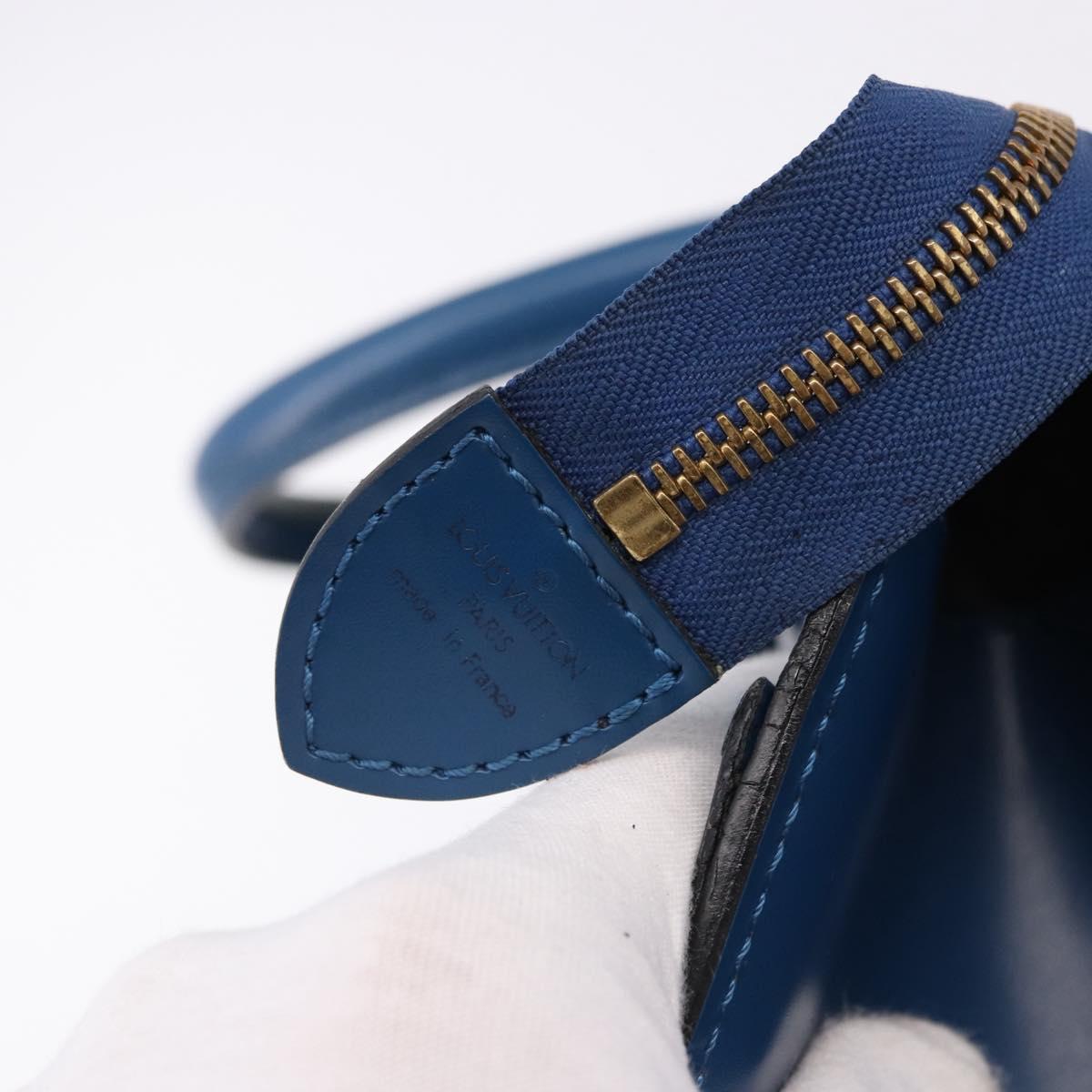 LOUIS VUITTON Epi Riviera Hand Bag Blue M48185 LV Auth 192907