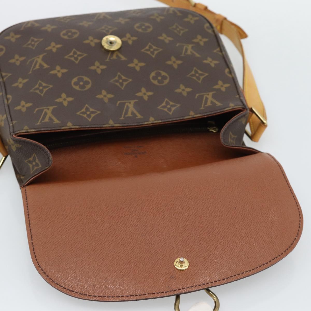 LOUIS VUITTON Monogram Saint Cloud GM Shoulder Bag M51242 LV Auth 192912