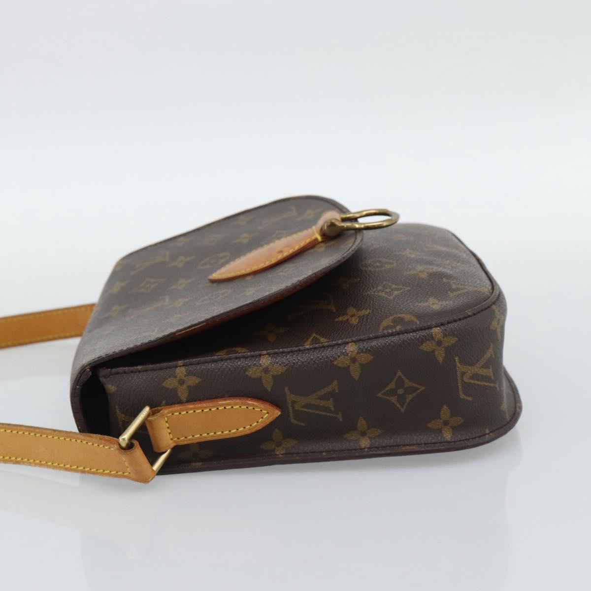 LOUIS VUITTON Monogram Saint Cloud GM Shoulder Bag M51242 LV Auth 192912