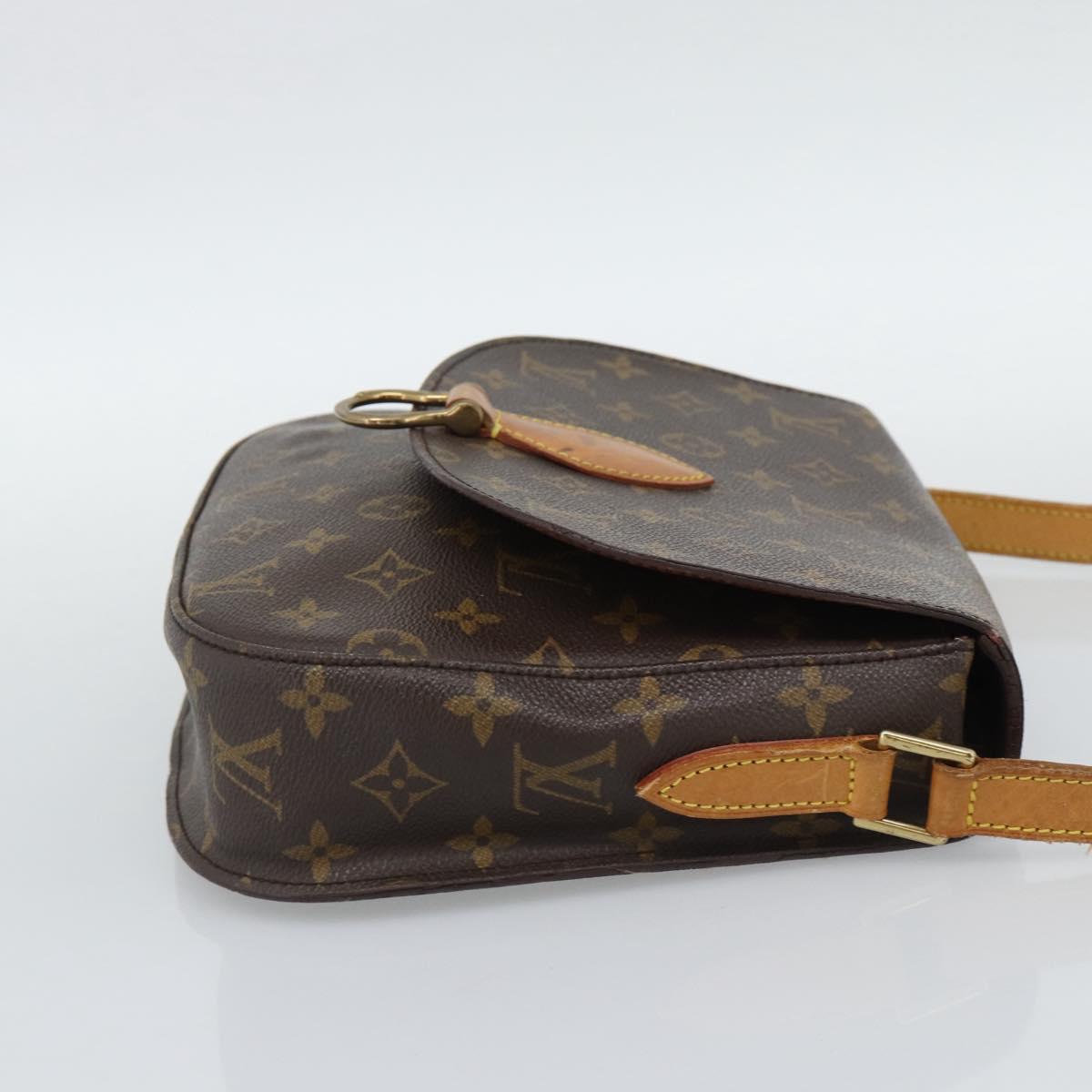 LOUIS VUITTON Monogram Saint Cloud GM Shoulder Bag M51242 LV Auth 192912