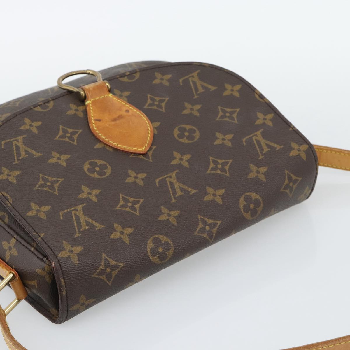 LOUIS VUITTON Monogram Saint Cloud GM Shoulder Bag M51242 LV Auth 192912