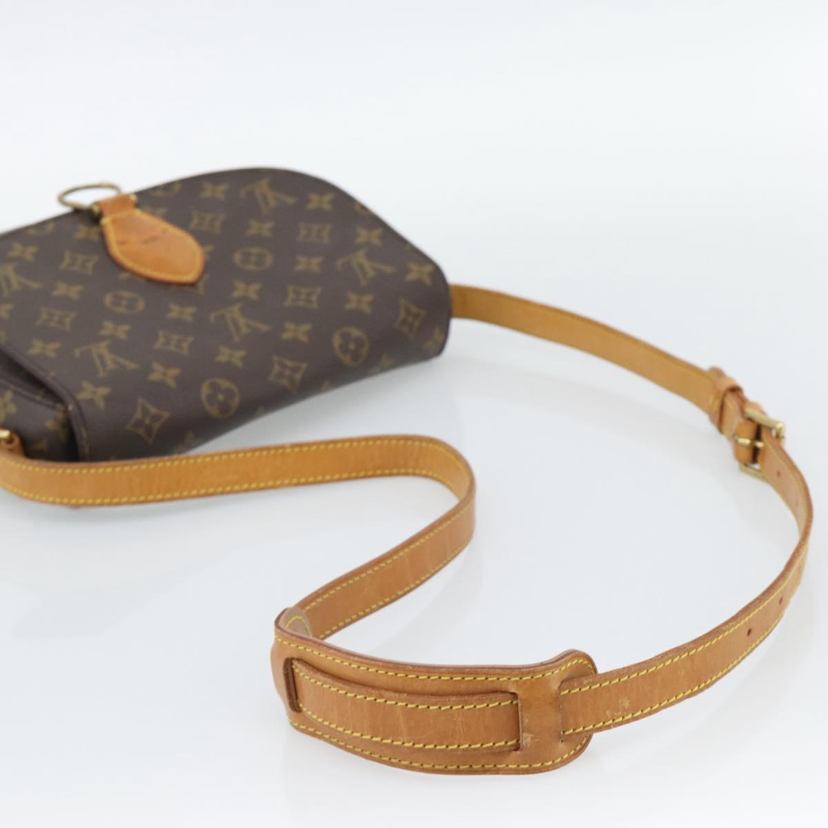 LOUIS VUITTON Monogram Saint Cloud GM Shoulder Bag M51242 LV Auth 192912
