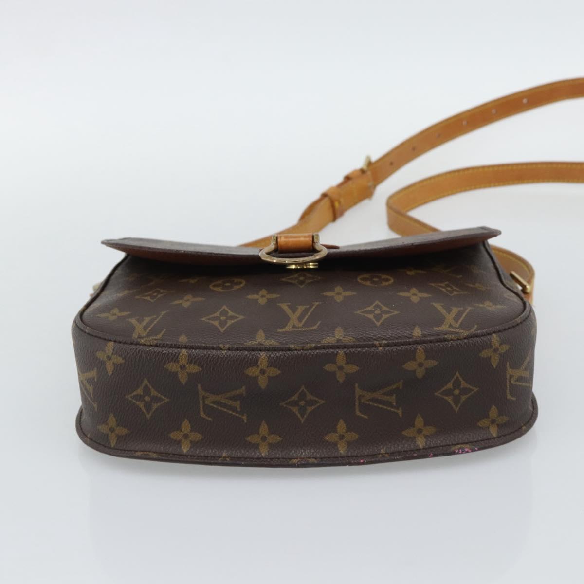 LOUIS VUITTON Monogram Saint Cloud GM Shoulder Bag M51242 LV Auth 192912