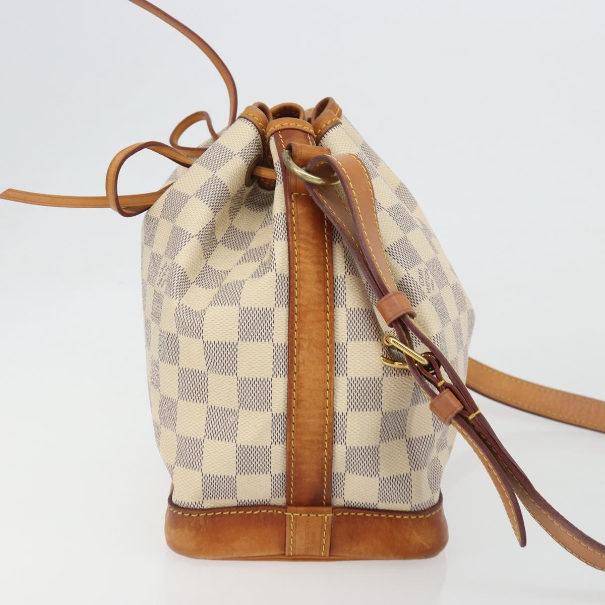 LOUIS VUITTON Damier Azur Noe BB Shoulder Bag N41220 LV Auth 192913