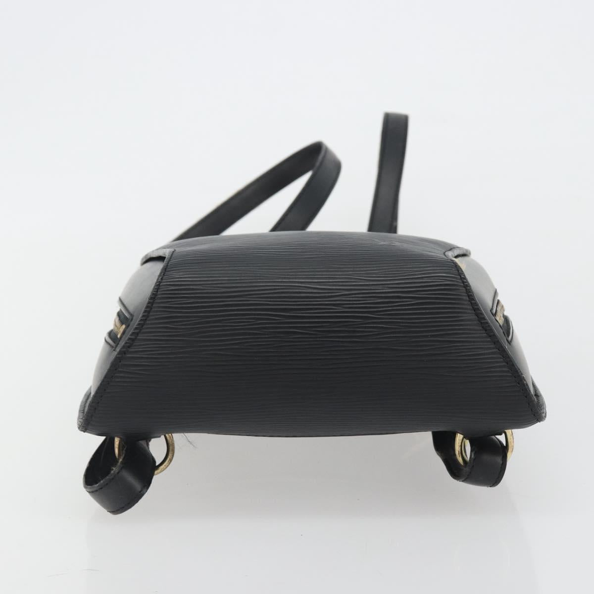 LOUIS VUITTON Epi Mabillon Backpack Black M52232 LV Auth 192914
