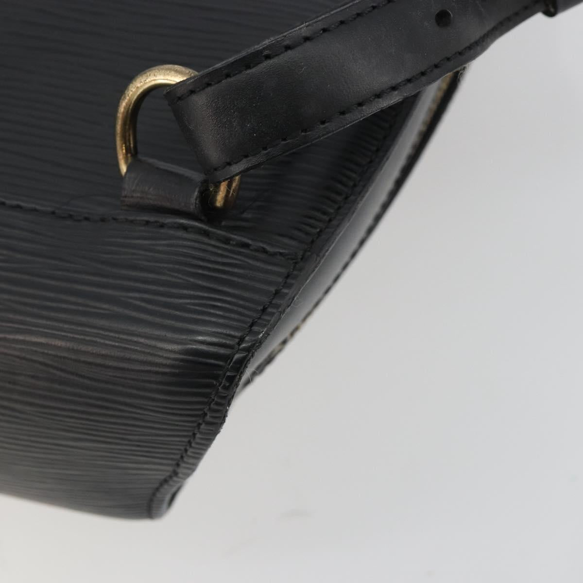 LOUIS VUITTON Epi Mabillon Backpack Black M52232 LV Auth 192914