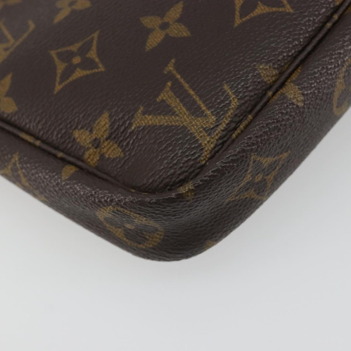 LOUIS VUITTON Monogram Pochette Accessoires Pouch M51980 LV Auth 192920