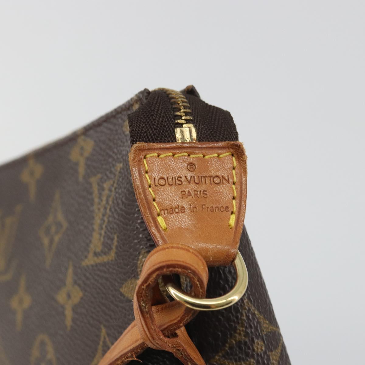 LOUIS VUITTON Monogram Pochette Accessoires Pouch M51980 LV Auth 192920