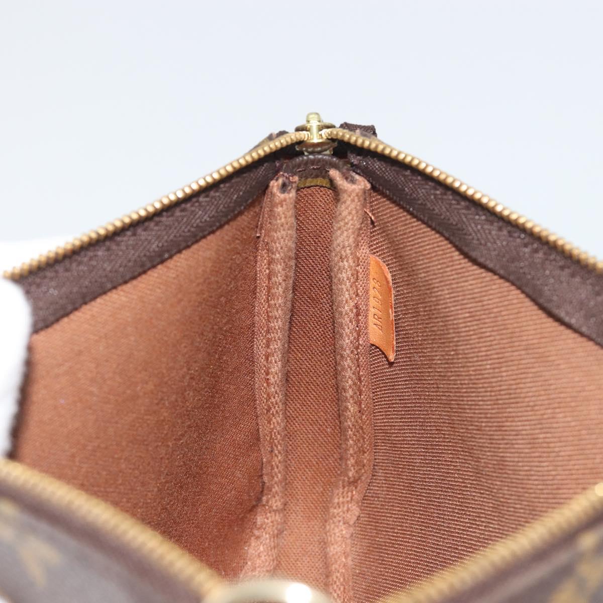 LOUIS VUITTON Monogram Pochette Accessoires Pouch M51980 LV Auth 192920