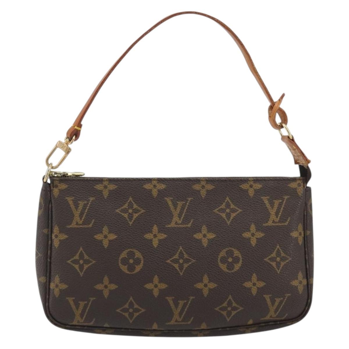 LOUIS VUITTON Monogram Pochette Accessoires Pouch M51980 LV Auth 192920