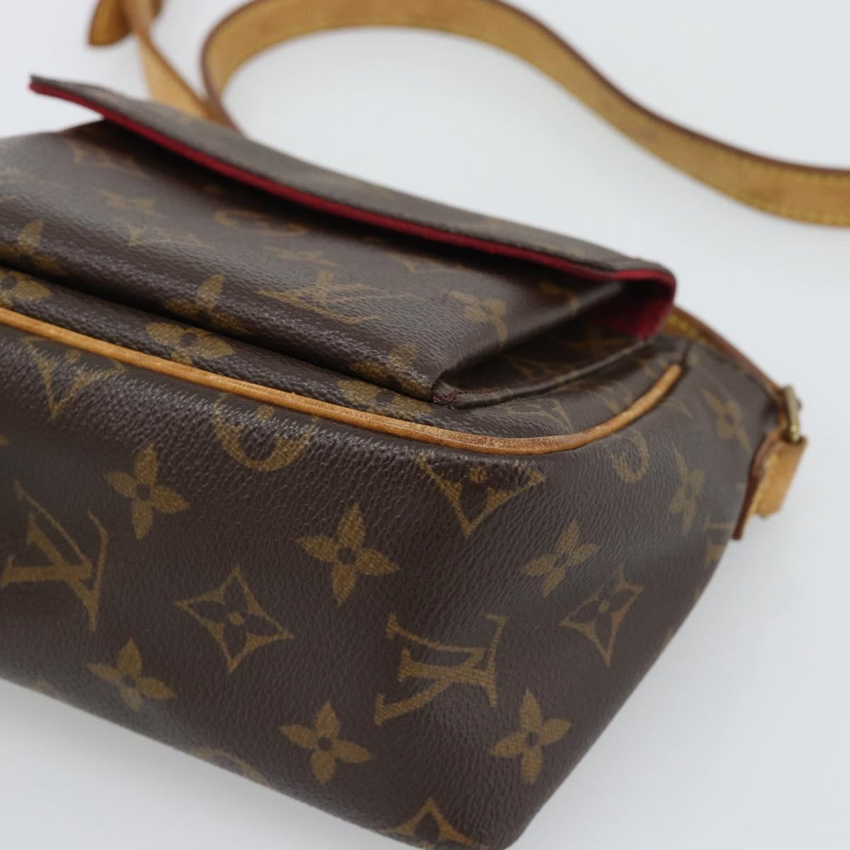 LOUIS VUITTON Monogram Viva Cite PM Shoulder Bag M51165 LV Auth 192921