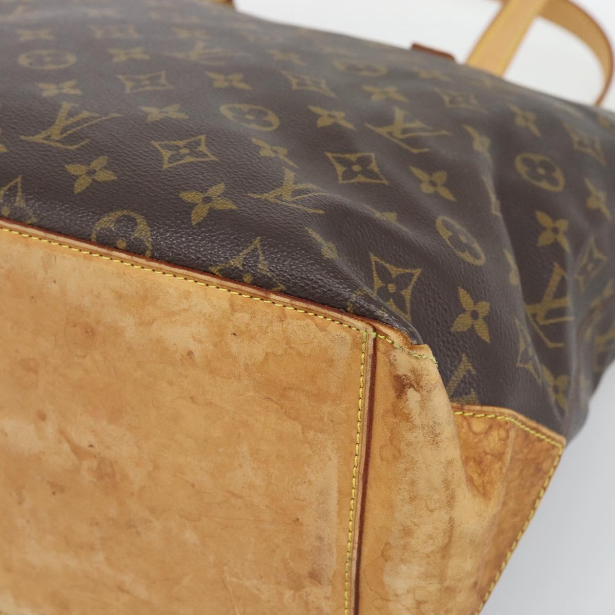 LOUIS VUITTON Monogram Cabas Piano Tote Bag M51148 LV Auth 192926