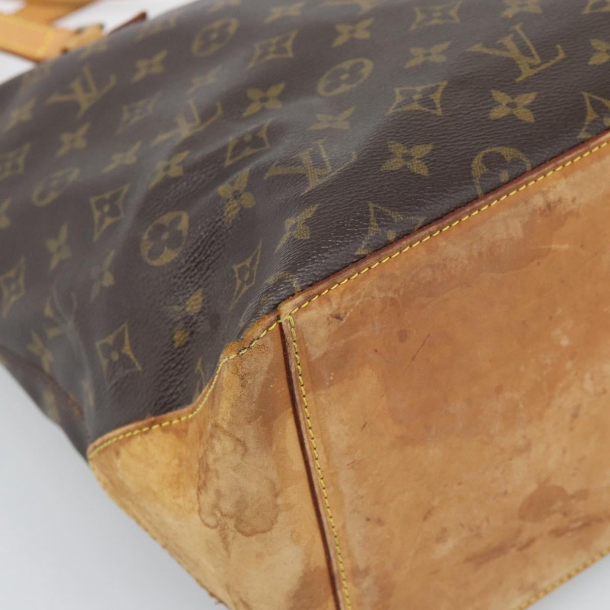 LOUIS VUITTON Monogram Cabas Piano Tote Bag M51148 LV Auth 192926