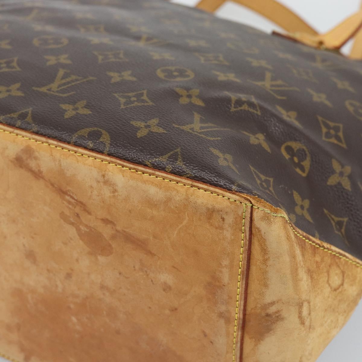 LOUIS VUITTON Monogram Cabas Piano Tote Bag M51148 LV Auth 192926