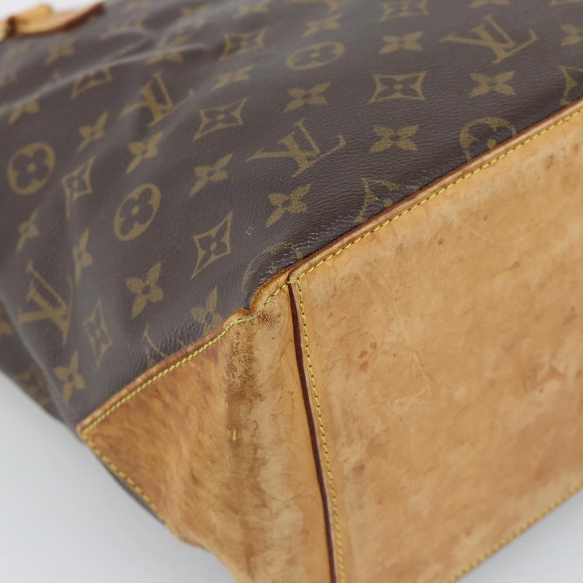 LOUIS VUITTON Monogram Cabas Piano Tote Bag M51148 LV Auth 192926