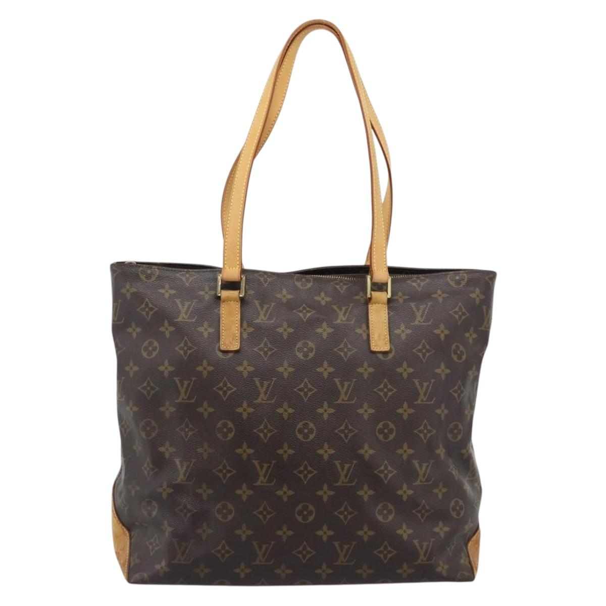 LOUIS VUITTON Monogram Cabas Piano Tote Bag M51148 LV Auth 192926