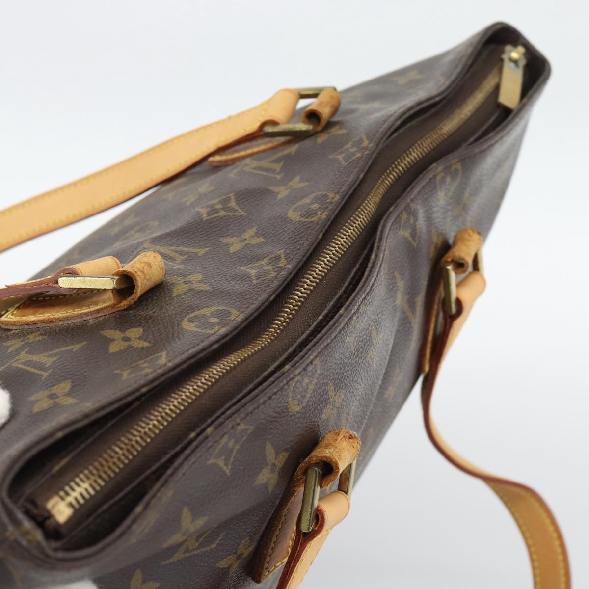 LOUIS VUITTON Monogram Cabas Piano Tote Bag M51148 LV Auth 192926