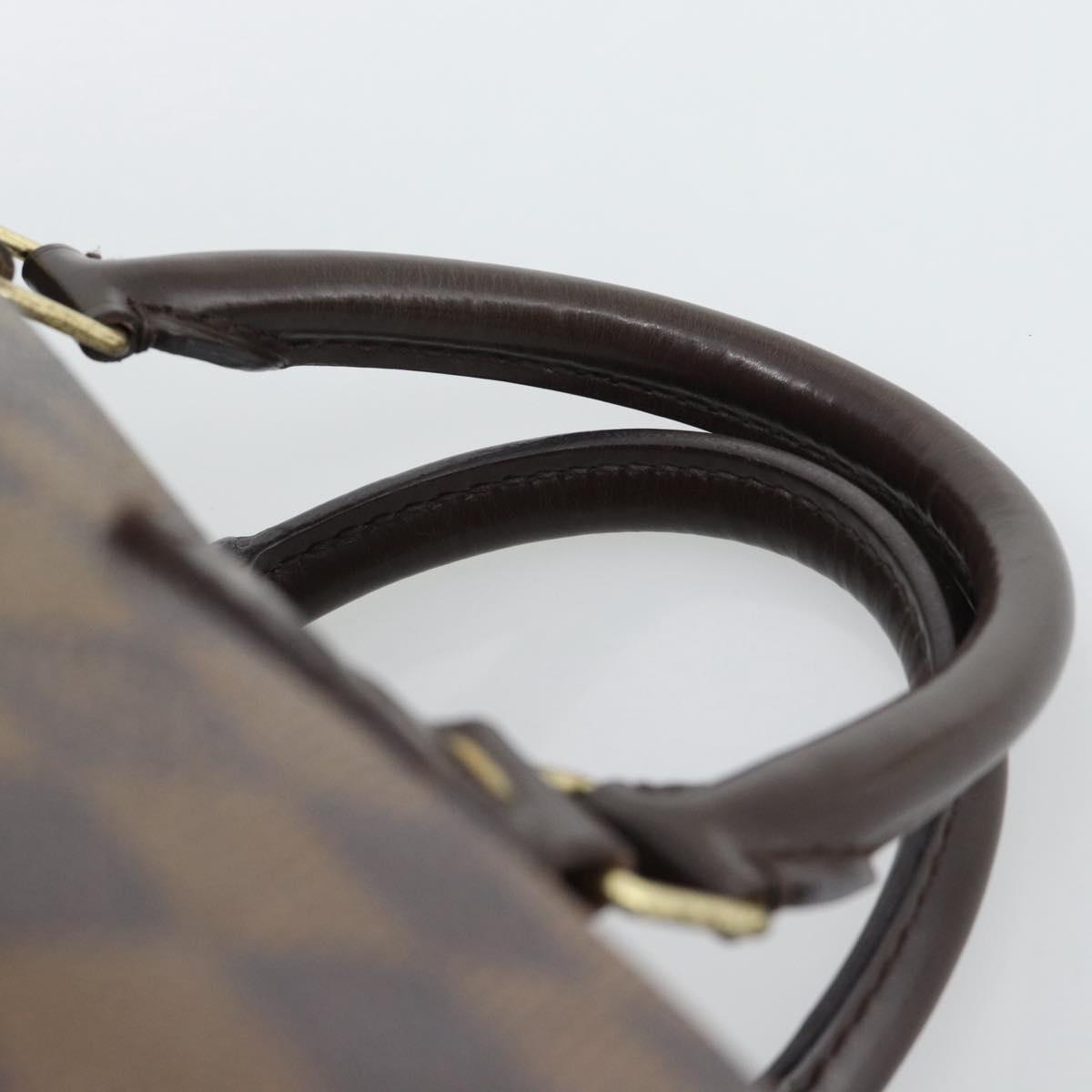 LOUIS VUITTON Damier Ebene Speedy 30 Hand Bag N41364 LV Auth 192930A