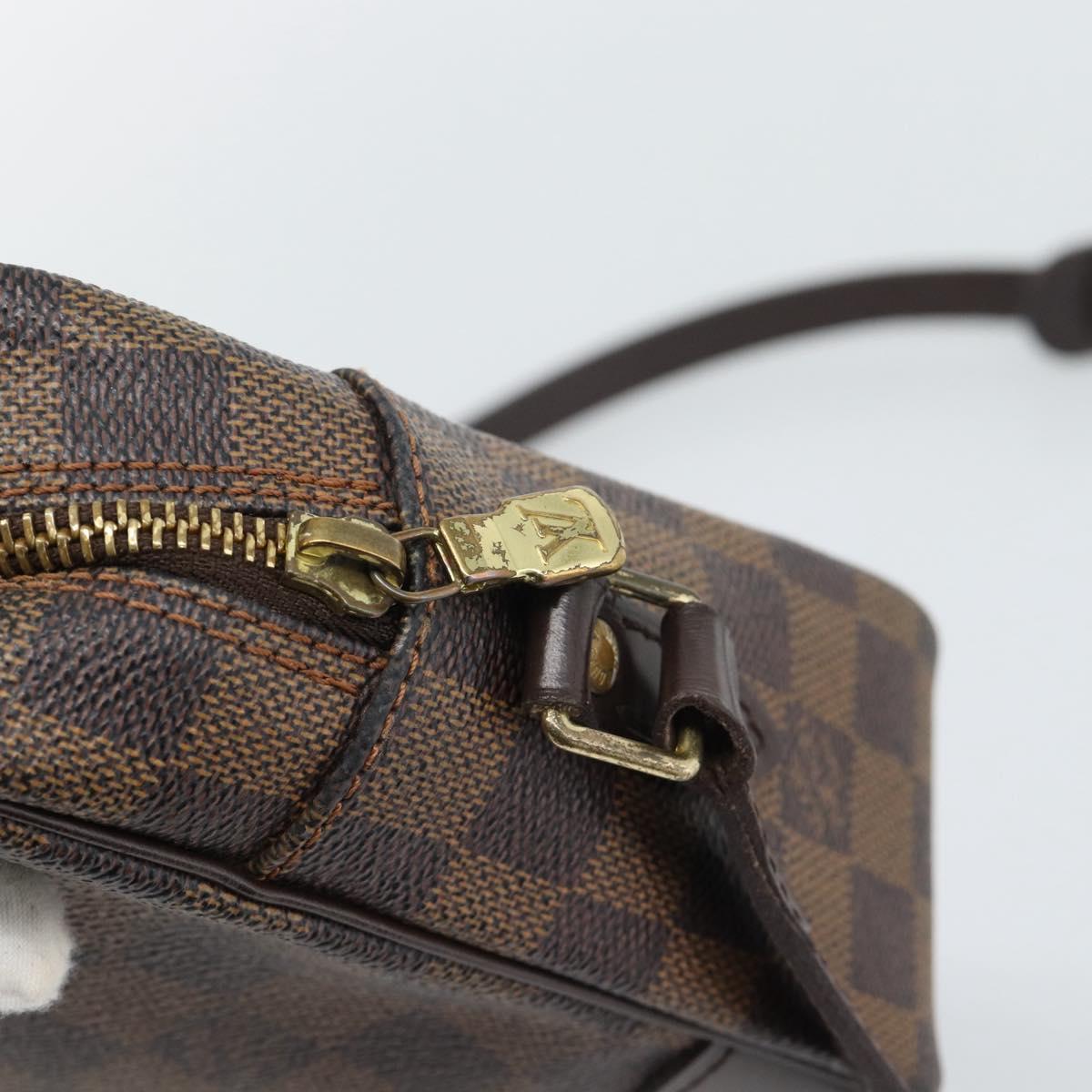 LOUIS VUITTON Damier Ebene Trocadero 27 Shoulder Bag SPO N48085 LV Auth 192937V