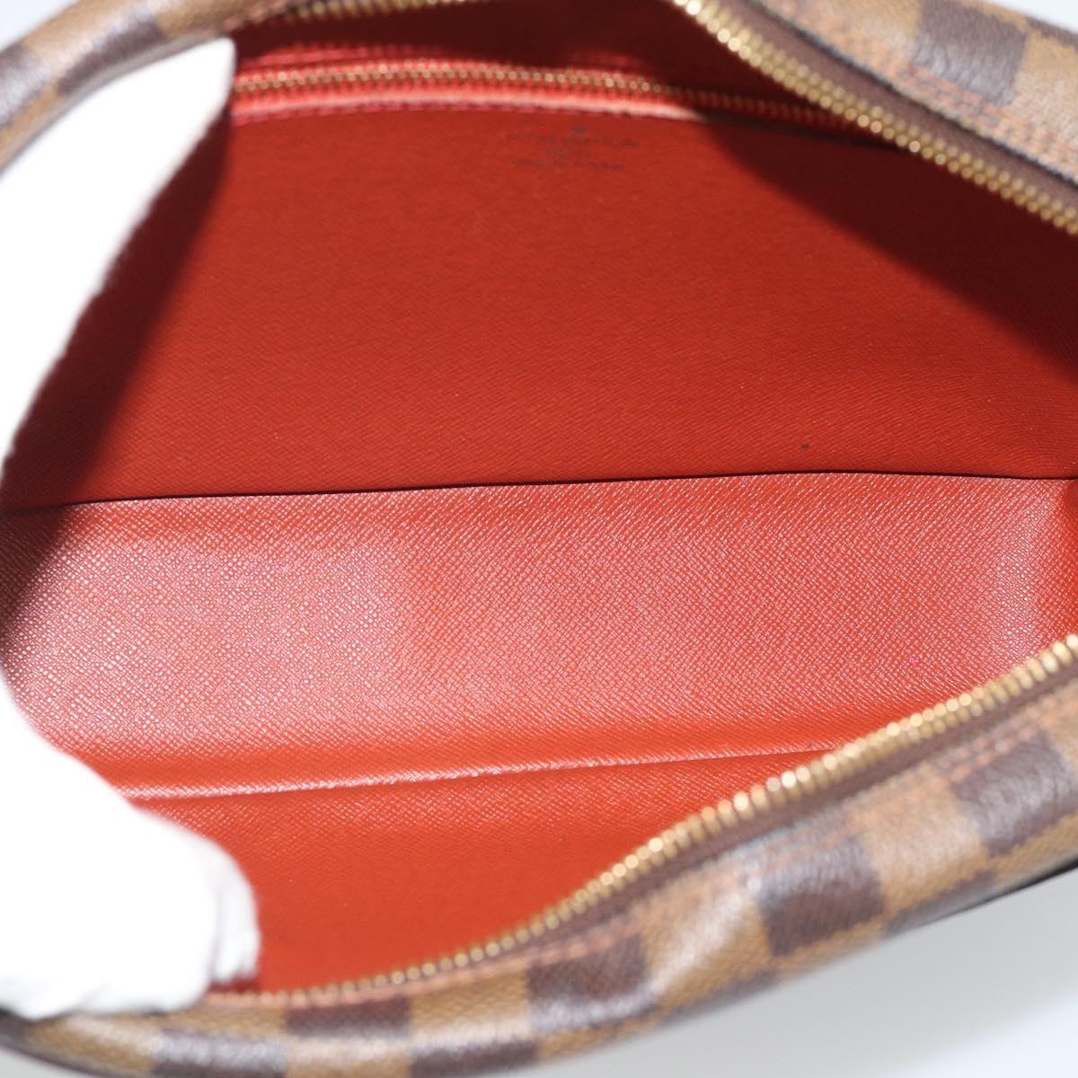 LOUIS VUITTON Damier Ebene Trocadero 27 Shoulder Bag SPO N48085 LV Auth 192937V