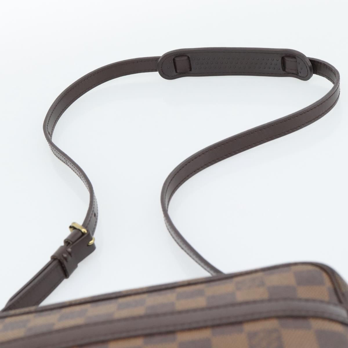 LOUIS VUITTON Damier Ebene Trocadero 27 Shoulder Bag SPO N48085 LV Auth 192937V