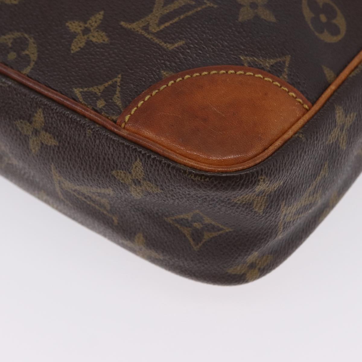 LOUIS VUITTON Monogram Compiegne 28 Clutch Bag M51845 LV Auth 192938