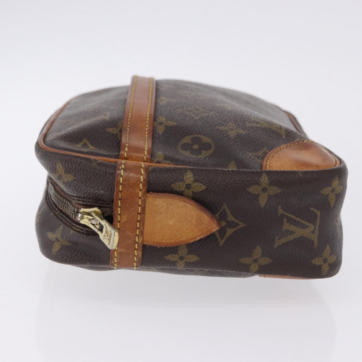LOUIS VUITTON Monogram Compiegne 28 Clutch Bag M51845 LV Auth 192938