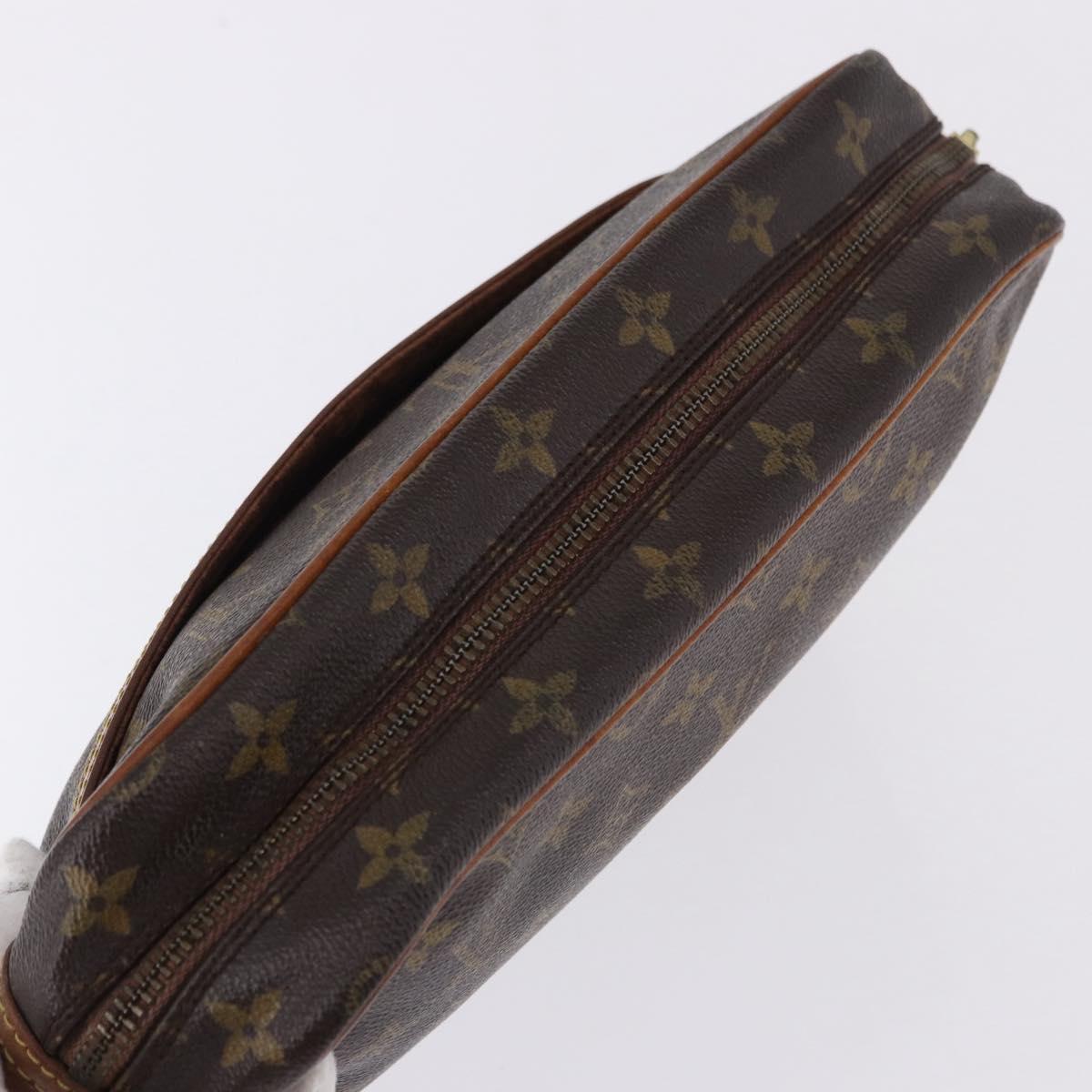 LOUIS VUITTON Monogram Compiegne 28 Clutch Bag M51845 LV Auth 192938