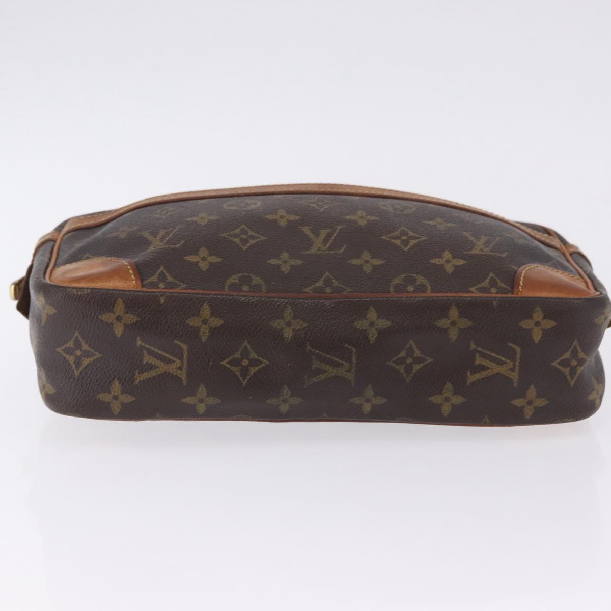 LOUIS VUITTON Monogram Compiegne 28 Clutch Bag M51845 LV Auth 192938